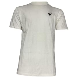 Off White-Off-White Back Marker Arrow T-Shirt in White Cotton-White