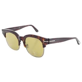 Tom Ford-Tom Ford Plastic Sunglasses Brown 0597 52N-Brown