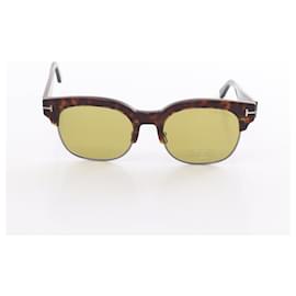 Tom Ford-Tom Ford Plastic Sunglasses Brown 0597 52N-Brown