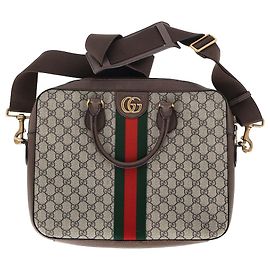 Borsa Gucci GG Supreme Ophidia in tela beige Beige
