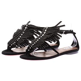 Alaïa ALAIA Sandalen T.EU 38 Wildleder Schwarz