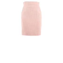 Chanel-CHANEL Skirts T.FR 38 Wool-Pink