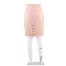 Chanel-CHANEL Skirts T.FR 38 Wool-Pink