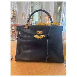 Hermès-Handbags-Black