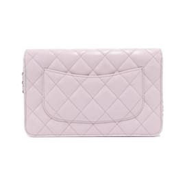 Chanel-Chanel Timeless Classic Line AP0250 Chain Wallet-Pink