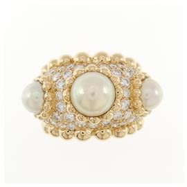 Chanel-Chanel 18K Yellow Gold Ball Ring-Golden