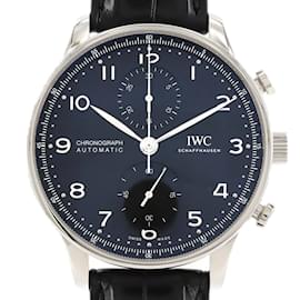 IWC-IWC Portuguese Chronograph IW371609 Stainless Steel Wristwatch-Other