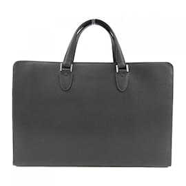 Valextra-Valextra Gray Handbag-Brown