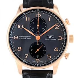 IWC-IWC Portuguese Chronograph RG IW371610 PG/RG Wristwatch-Other