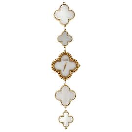 Relógio de quartzo Van Cleef & Arpels Alhambra YG 136674 Outro