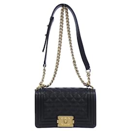 Chanel-Chanel Boy Line 67085 Shoulder Bag-Black