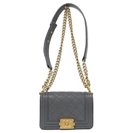 Chanel-Chanel Boy Line 67364 Shoulder Bag-Brown