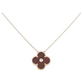 Van Cleef & Arpels-Van Cleef & Arpels Vintage Alhambra Necklace-Golden
