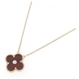 Van Cleef & Arpels-Van Cleef & Arpels Vintage Alhambra Necklace-Golden