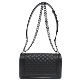 Chanel-Chanel Boy Line 67086 Shoulder Bag-Black