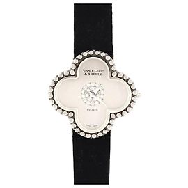 Orologio Van Cleef & Arpels Alhambra WG Centro Pavé Quartz Altro
