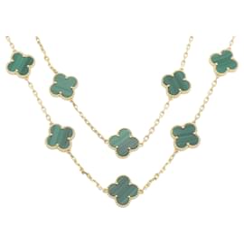 Van Cleef & Arpels-Van Cleef & Arpels Vintage Alhambra 20 Motif Necklace-Other
