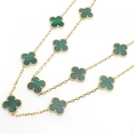Van Cleef & Arpels-Van Cleef & Arpels Vintage Alhambra 20 Motif Necklace-Other