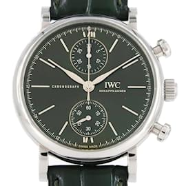IWC-IWC Portofino Chronograph IW391405 Stainless Steel Wristwatch-Other