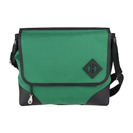 Hermès-Hermes All-Back Shoulder Bag-Black,Green