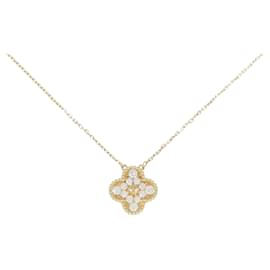 Van Cleef & Arpels-Van Cleef & Arpels Vintage Alhambra Necklace-Yellow