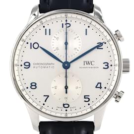 IWC-IWC Portuguese Chronograph IW371605 Stainless Steel Wristwatch-Other