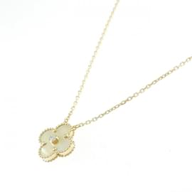 Van Cleef & Arpels-Van Cleef & Arpels Vintage Alhambra Necklace-Yellow