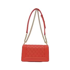 Chanel-Chanel Boy Line 67085 Shoulder Bag-Red