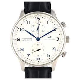 IWC-IWC Portuguese Chronograph IW371446 Stainless Steel Wristwatch-Other