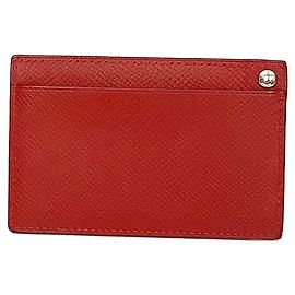 Hermès Visitenkartenetui von Hermes in Rot Rot