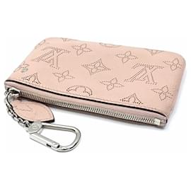 Louis Vuitton-Carteira de moedas Mahina Louis Vuitton em rosa magnólia-Rosa,Outro