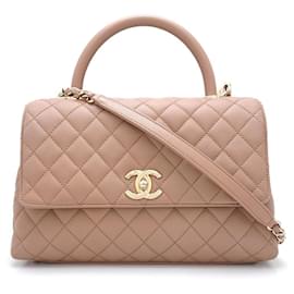 Chanel-Chanel Coco Handle 29 Handbag-Beige
