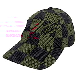 Louis Vuitton-Louis Vuitton M7360L Damier Cap Pop Red-Black,Red