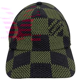 Louis Vuitton-Louis Vuitton M7360L Damier Cap Pop Red-Black,Red