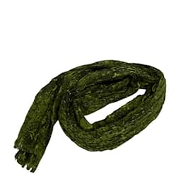 Louis Vuitton-Louis Vuitton Yayoi Kusama Gathered Stole-Brown,Red