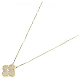 Van Cleef & Arpels-Van Cleef & Arpels Vintage Alhambra Necklace-Yellow