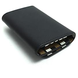 Prada-Prada 4-Key Case in Black-Black
