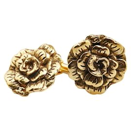 Gemelli Chanel Camelia Coco Mark D'oro