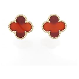 Van Cleef & Arpels-Van Cleef & Arpels Vintage Alhambra Stud Earrings-Other