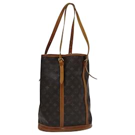 Louis Vuitton-LOUIS VUITTON Monogram Bucket GM Shoulder Bag M42236 LV Auth 111452-Monogram