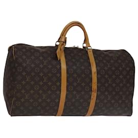 Louis Vuitton-LOUIS VUITTON Monogram Keepall 60 Boston Bag M41422 LV Auth yk16849-Monogram