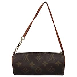 Louis Vuitton-LOUIS VUITTON Monogram Papillon Pouch LV Auth 112032-Monogram