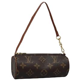 Louis Vuitton-LOUIS VUITTON Monogram Papillon Pouch LV Auth 105962-Monogram