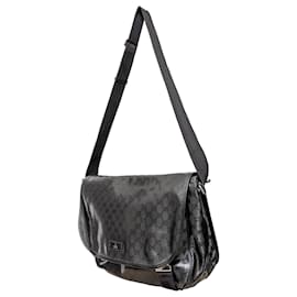 Gucci-Bolsa Mensageiro Gucci GG Impressa-Preto