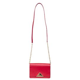 Bolsa transversal mini Emporio Armani Vermelho