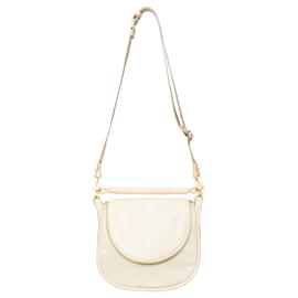 Autre Marque-Borbonese Chamomile Shoulder Bag-Cream