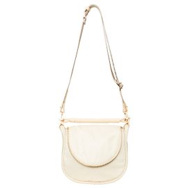 Autre Marque Bolsa de ombro de camomila Borbonese Cru