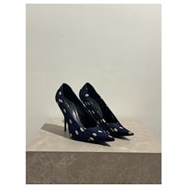 Balenciaga-BALENCIAGA Heels T.EU 40 Cloth-Blue