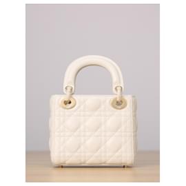 Dior-Lady Dior mini bag-Beige