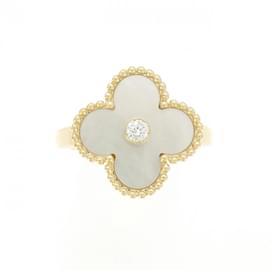 Van Cleef & Arpels-Van Cleef & Arpels Vintage Alhambra Band Ring-Other